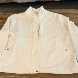 Chic White  Jacket